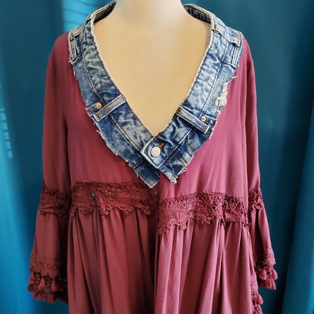 Handmade Original Cover-up shirt-jacket - Large